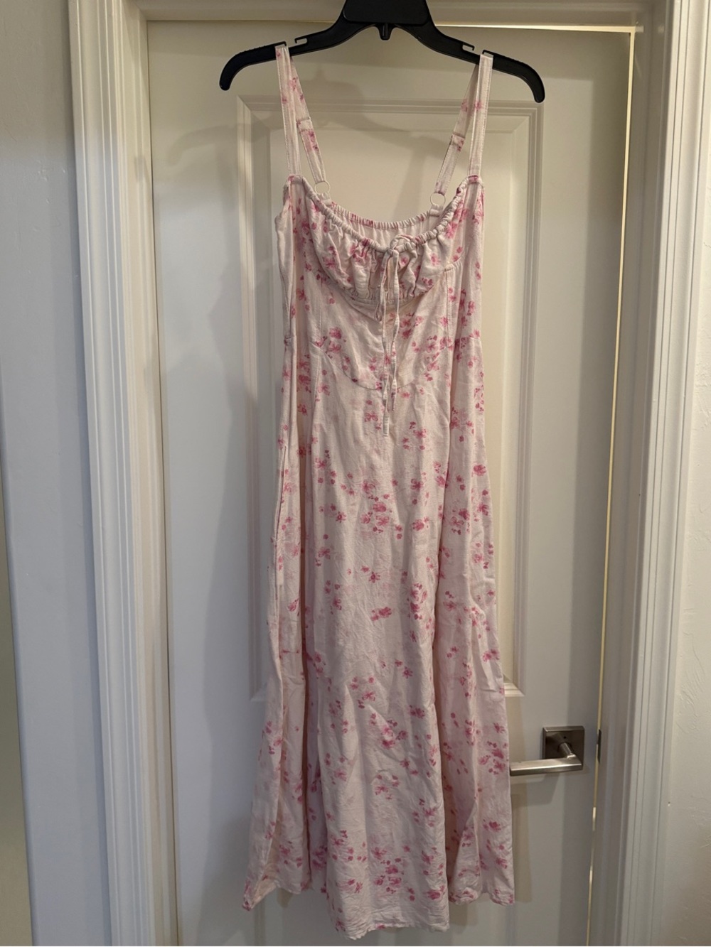 Women’s Pink Floral Slip Dress